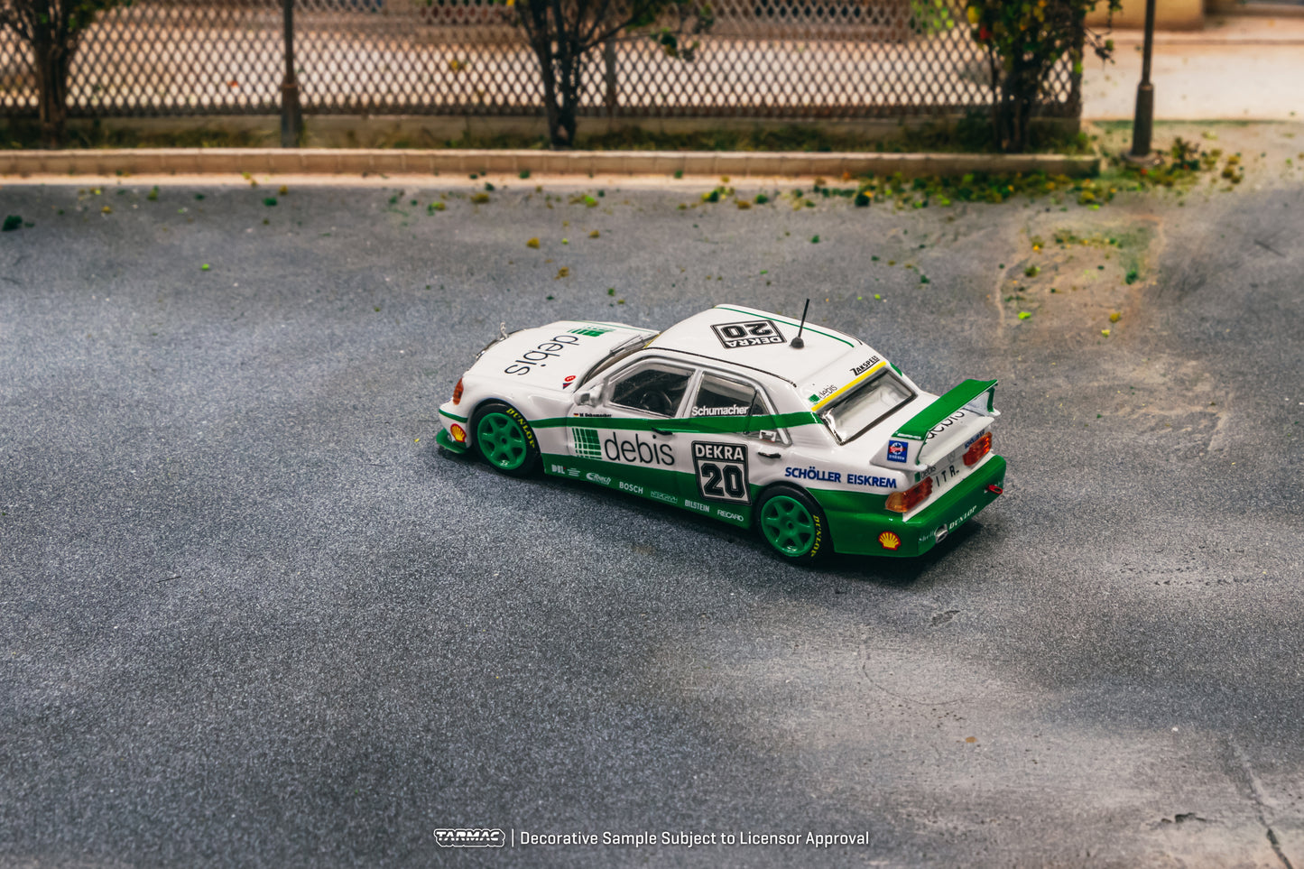 Tarmac Works 1/64 Mercedes-Benz 190 E 2.5-16 Evolution II DTM 1991 #20 Michael Schumacher- HOBBY64