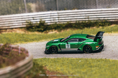 Tarmac Works X iXO Models 1/64 Bentley Continental GT3 Blancpain GT Series 2018 Testing Livery - HOBBY64
