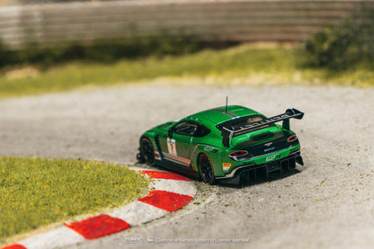 Tarmac Works X iXO Models 1/64 Bentley Continental GT3 Blancpain GT Series 2018 Testing Livery - HOBBY64