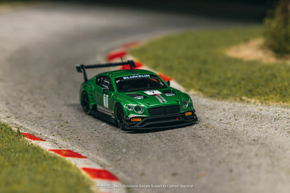 Tarmac Works X iXO Models 1/64 Bentley Continental GT3 Blancpain GT Series 2018 Testing Livery - HOBBY64