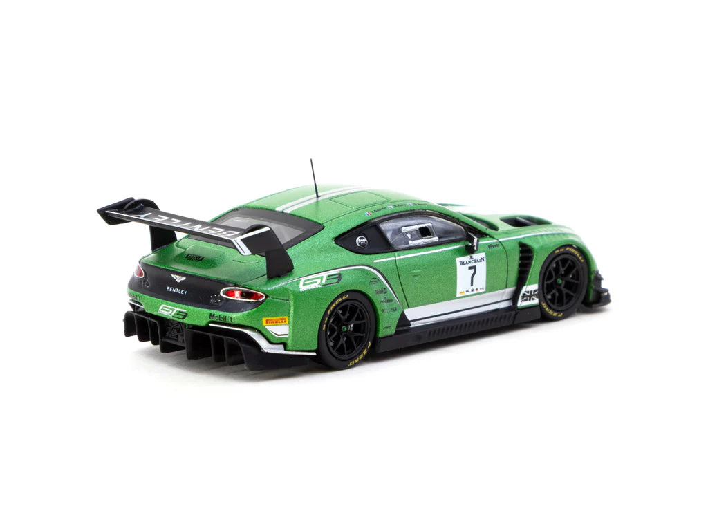 Tarmac Works X iXO Models 1/64 Bentley Continental GT3 Blancpain GT Series 2018 Testing Livery - HOBBY64
