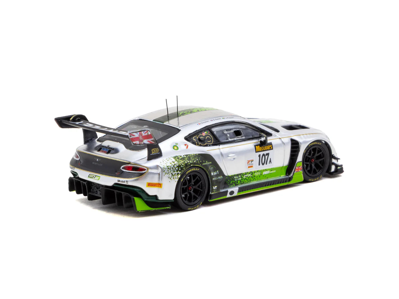 Tarmac Works 1/64 Bentley Continental GT3 Bathurst 12 Hour 2019 #107 - Tarmac Works x iXO Models HOBBY64