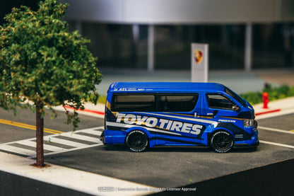 Tarmac Works 1/64 Toyota Hiace Widebody Toyo Tires - HOBBY64
