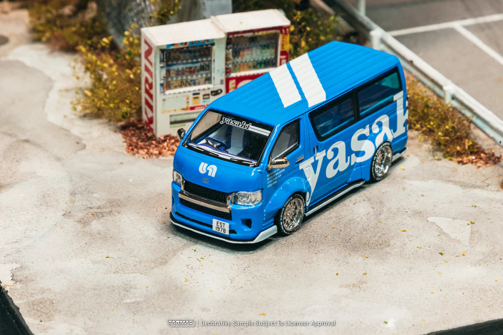 Tarmac Works 1/64 Toyota Hiace Widebody Yasaki - Tarmac Works HOBBY64