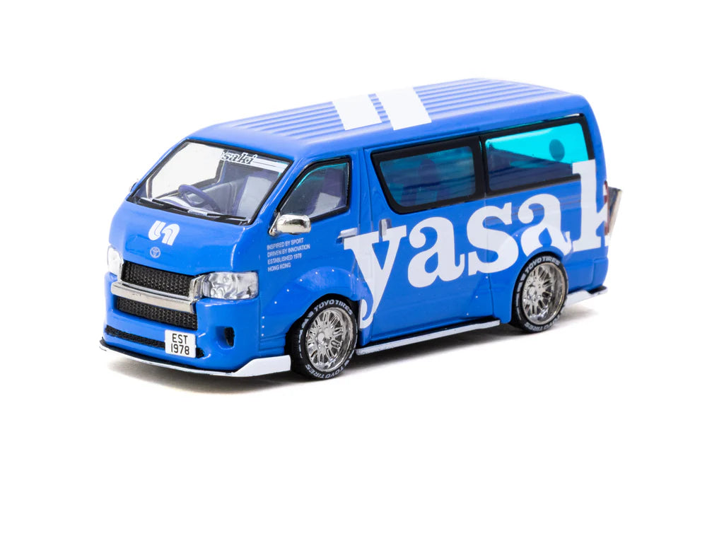 Tarmac Works 1/64 Toyota Hiace Widebody Yasaki - Tarmac Works HOBBY64