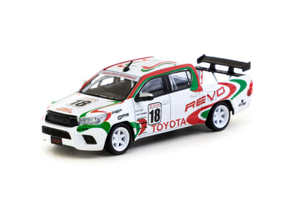 Tarmac Works 1/64 Toyota Hilux White - HOBBY64
