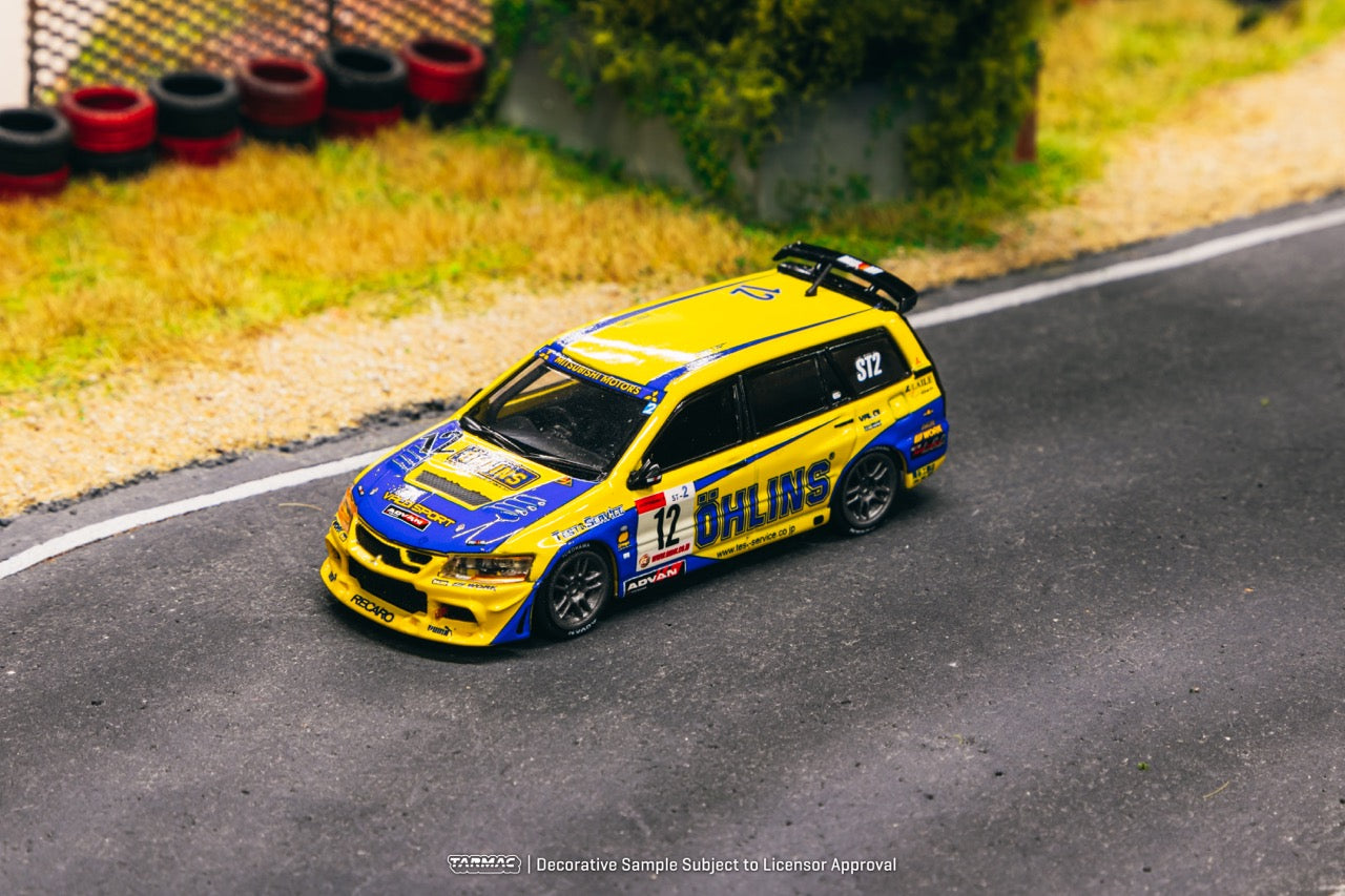 Tarmac Works 1/64 Mitsubishi Lancer Evolution Wagon Super Taikyu Series 2006 Round 3 13th Tokachi 24hours #12 - HOBBY64