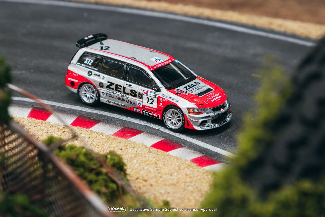 Tarmac Works 1/64 Mitsubishi Lancer Evolution Wagon Super Taikyu Series 2007 #12 - HOBBY64