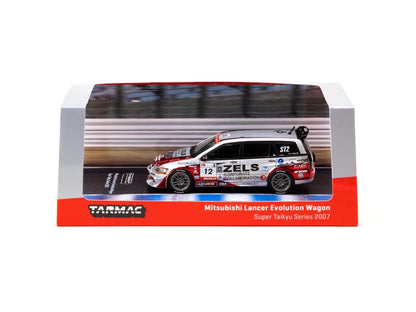 Tarmac Works 1/64 Mitsubishi Lancer Evolution Wagon Super Taikyu Series 2007 #12 - HOBBY64