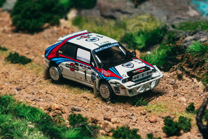 Tarmac Works 1/64 Lancia Delta HF Integrale Safari Rally 1992 #1 - Tarmac Works HOBBY64