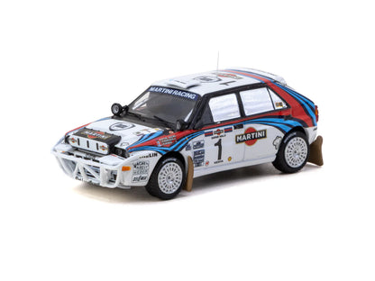 Tarmac Works 1/64 Lancia Delta HF Integrale Safari Rally 1992 #1 - Tarmac Works HOBBY64