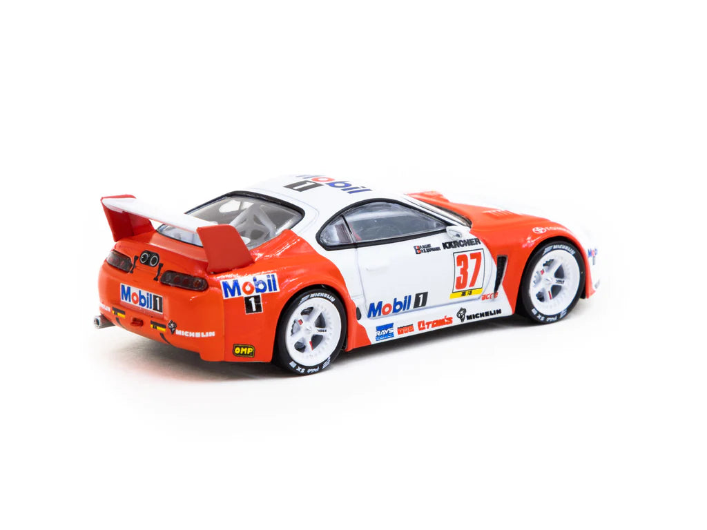 Tarmac Works 1/64 Toyota Supra GT BPR Zhuhai 1995 #37 - HOBBY64