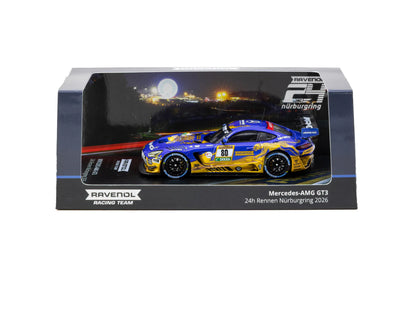 Tarmac Works 1/64 Mercedes-AMG GT3 Nürburgring Rennen 24h 2026 Winner - Tarmac Works HOBBY64 (Limit to 1 unit per person/address)