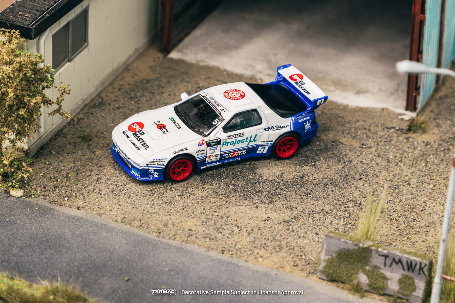 Tarmac Works 1/64 Pandem Mazda RX-7 FC3S Drift - HOBBY64