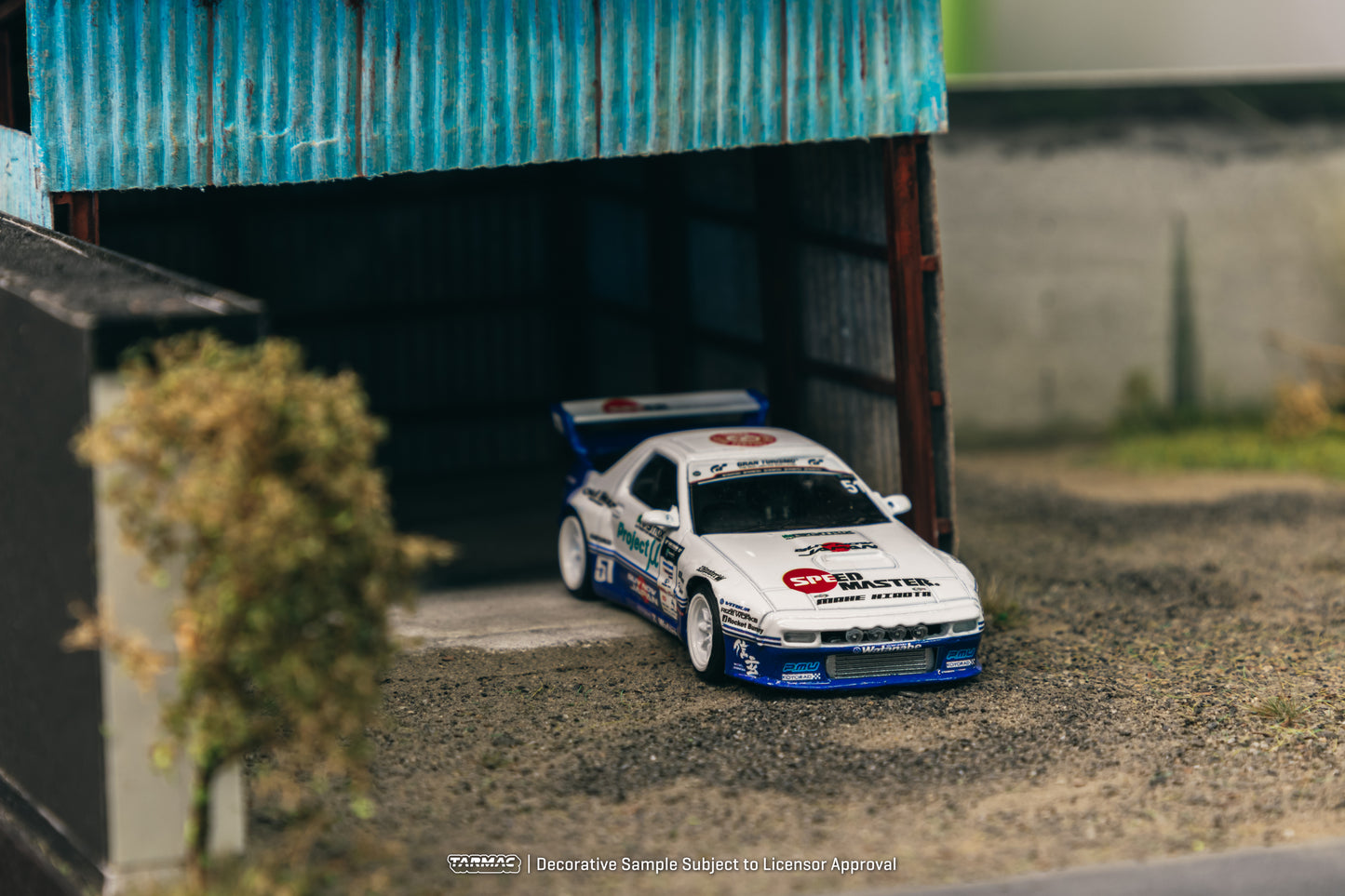 Tarmac Works 1/64 Pandem Mazda RX-7 FC3S Drift - HOBBY64