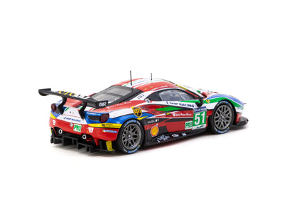Tarmac Works 1/64 Ferrari 488 GTE 24h of Le Mans 2016 #51 - Tarmac Works X iXO Models HOBBY64