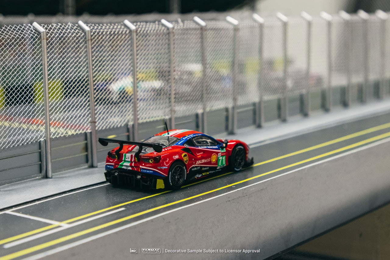 Tarmac Works X iXO Models 1/64 Ferrari 488 GTE 24h of Le Mans 2020 #71 - HOBBY64