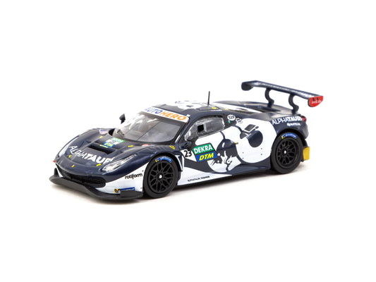 Tarmac Works X iXO Models 1/64 Ferrari 488 GT3 DTM 2021 Nürburgring #23 Race 2 Winner Alex Albon - HOBBY64