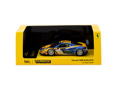 Tarmac Works X iXO Models 1/64 Ferrari 458 Italia GT3 GT Asia 2016 #12 - HOBBY64