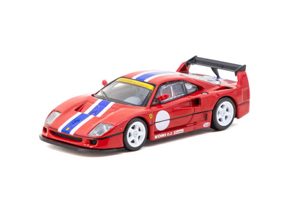 Tarmac Works 1/64 Ferrari F40 LM Red - Tarmac Works x iXO Models HOBBY64