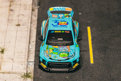 Tarmac Works 1/64 Pandem Toyota GR Yaris Toy Story - 30th Anniversary with Tarmac Cards - Tarmac Works HOBBY64