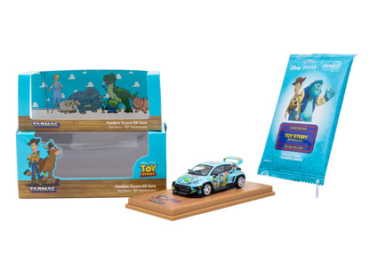 Tarmac Works 1/64 Pandem Toyota GR Yaris Toy Story - 30th Anniversary with Tarmac Cards - Tarmac Works HOBBY64
