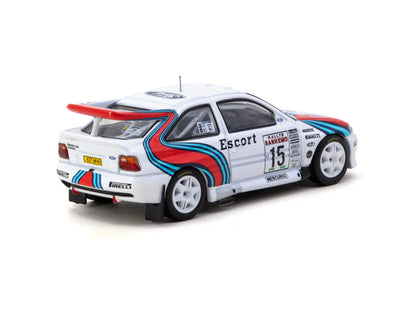 Tarmac Works 1/64 Ford Escort RS Cosworth WRC Rallye Sanremo 1994 #15 - Tarmac Works HOBBY64