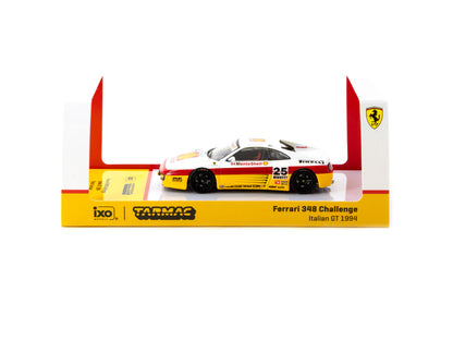 Tarmac Works X iXO Models 1/64 Ferrari 348 Challenge Italian GT 1994 #25 - HOBBY64