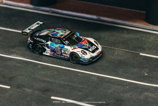 Tarmac Works 1/64 Porsche 911 GT3 R DTM 2023 #75 Ayhancan Güven - HOBBY64