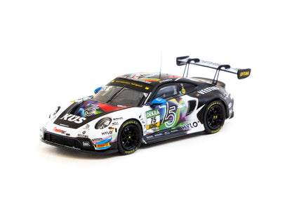 Tarmac Works 1/64 Porsche 911 GT3 R DTM 2023 #75 Ayhancan Güven - HOBBY64