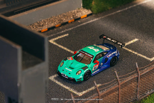 Tarmac Works X iXO Models 1/64 Porsche 911 GT3 R Nürburgring 24h 2023 #44 - HOBBY64
