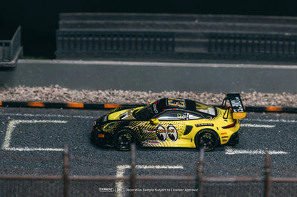 Tarmac Works 1/64 Porsche 911 GT3 R GT World Challenge Asia 2025 Phantom Global Racing #13 with Tarmac Cards - Tarmac Works x iXO Models HOBBY64