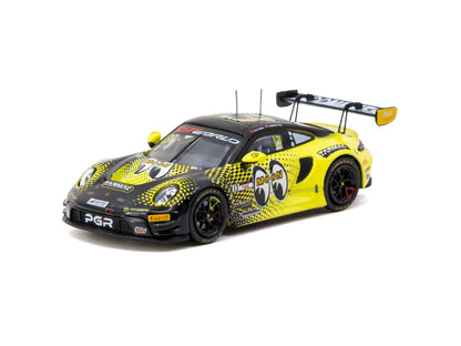 Tarmac Works 1/64 Porsche 911 GT3 R GT World Challenge Asia 2025 Phantom Global Racing #13 with Tarmac Cards - Tarmac Works x iXO Models HOBBY64