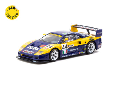 Tarmac Works 1/64 Ferrari F40 GTE 24h of Le Mans 1996 - Tarmac Works X iXO Models HOBBY64