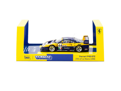 Tarmac Works 1/64 Ferrari F40 GTE 24h of Le Mans 1996 - Tarmac Works X iXO Models HOBBY64