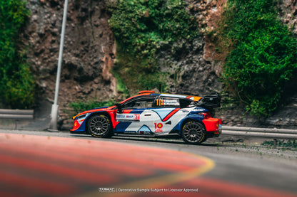Tarmac Works 1/64 Hyundai i20 N Rally1 Hybrid Croatia Rally 2024 #11 - Tarmac Works x iXO Models HOBBY64