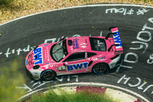 Tarmac Works 1/64 Porsche 911 GT3 Cup (992) Porsche Mobil 1 Supercup 2024 #01 - Tarmac Works X iXO Models HOBBY64