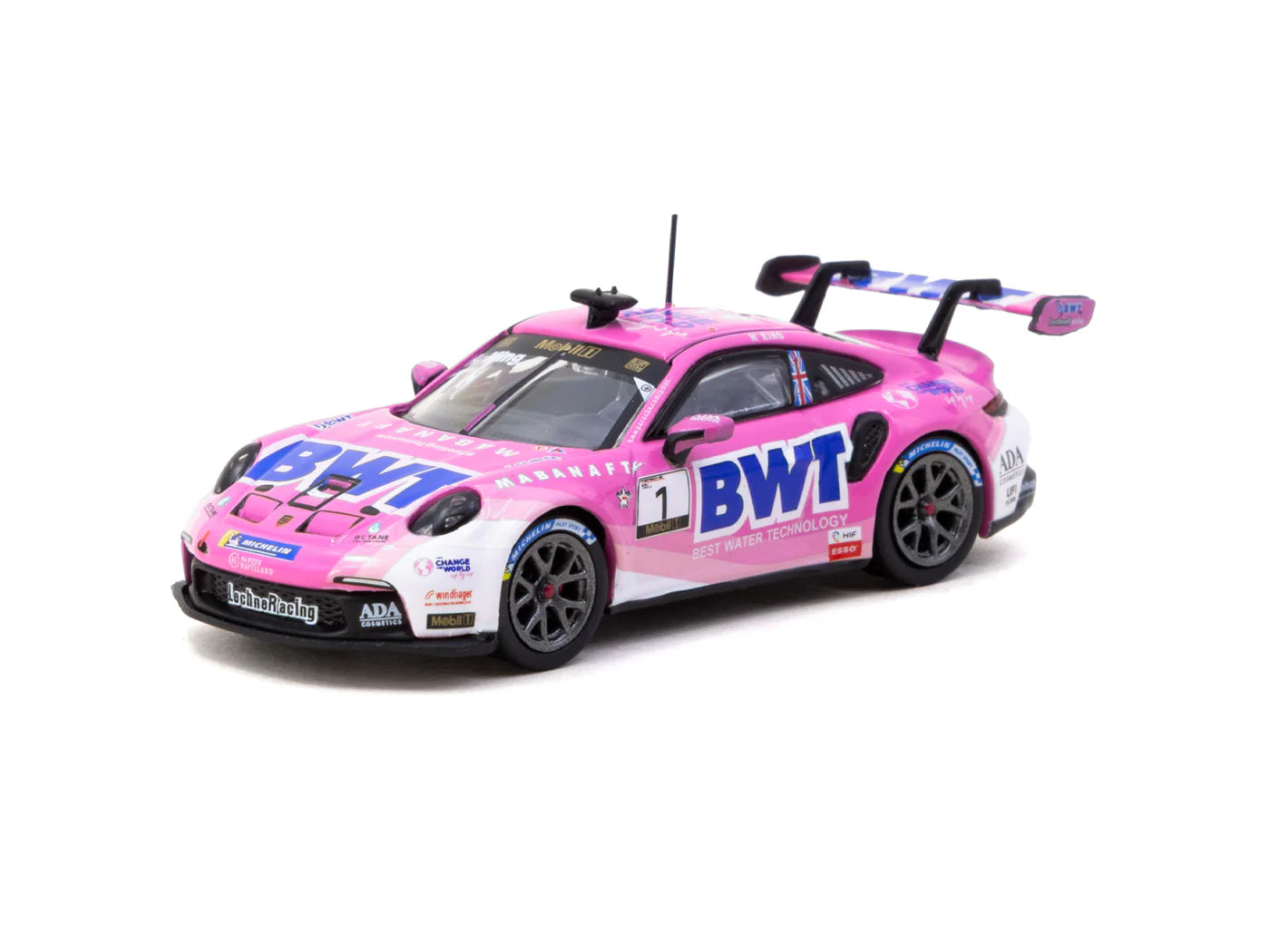 Tarmac Works 1/64 Porsche 911 GT3 Cup (992) Porsche Mobil 1 Supercup 2024 #01 - Tarmac Works X iXO Models HOBBY64