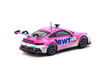 Tarmac Works 1/64 Porsche 911 GT3 Cup (992) Porsche Mobil 1 Supercup 2024 #01 - Tarmac Works X iXO Models HOBBY64