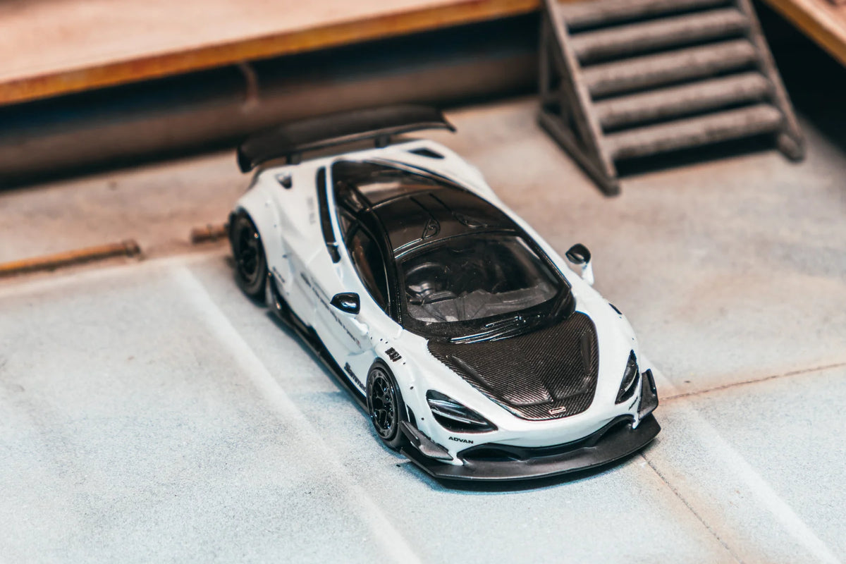 Tarmac Works 1/64 LB-WORKS 720S White - Tarmac Works HOBBY64 (Produced by CM Model)