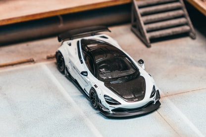 Tarmac Works 1/64 LB-WORKS 720S White - Tarmac Works HOBBY64 (Produced by CM Model)