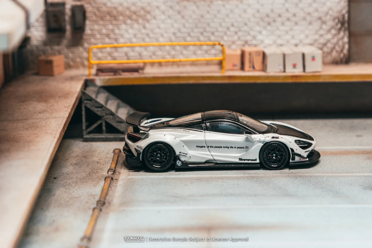 Tarmac Works 1/64 LB-WORKS 720S White - Tarmac Works HOBBY64 (Produced by CM Model)