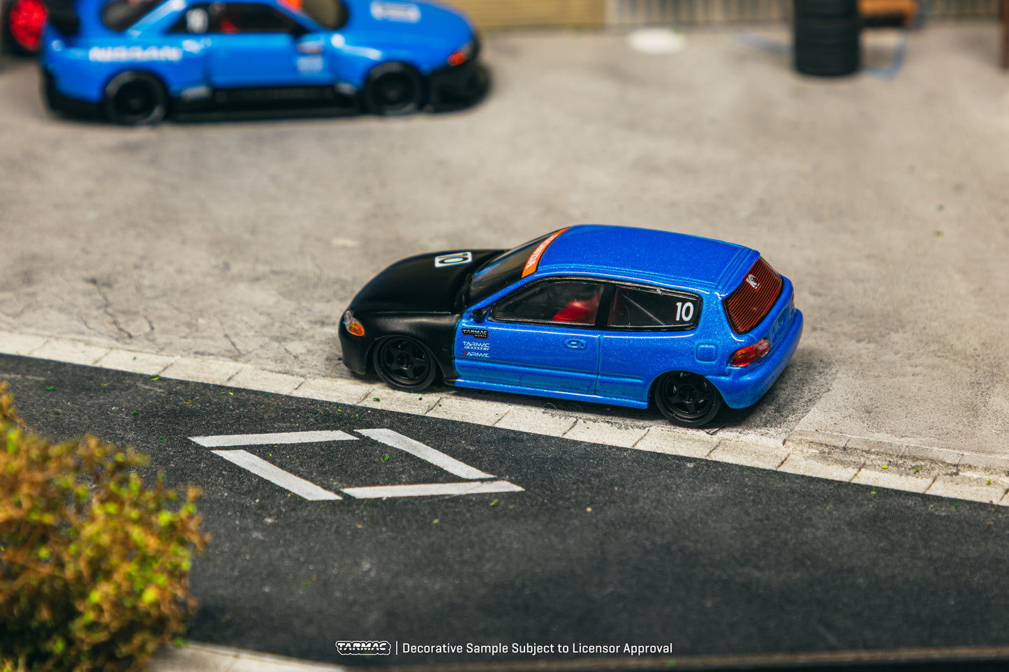 Tarmac Works 1/64 Honda Civic EG6 Tarmac Works 10th Anniversary - HOBBY64