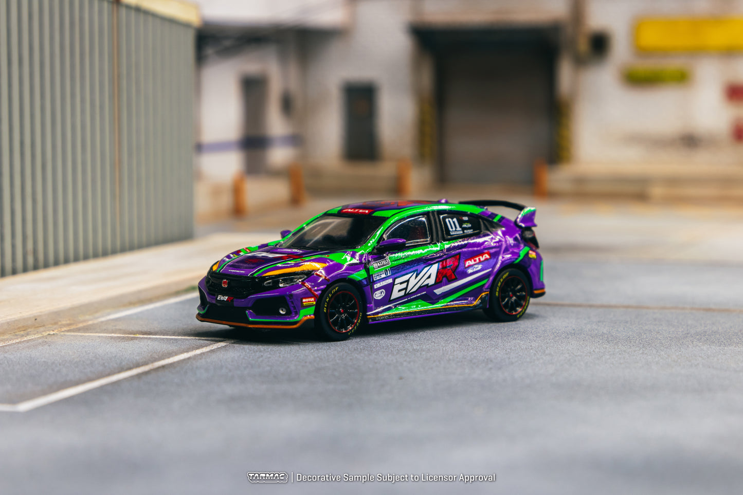 Tarmac Works 1/64 EVA RT TEST TYPE-01 Honda Civic TYPE R FK8 - HOBBY64