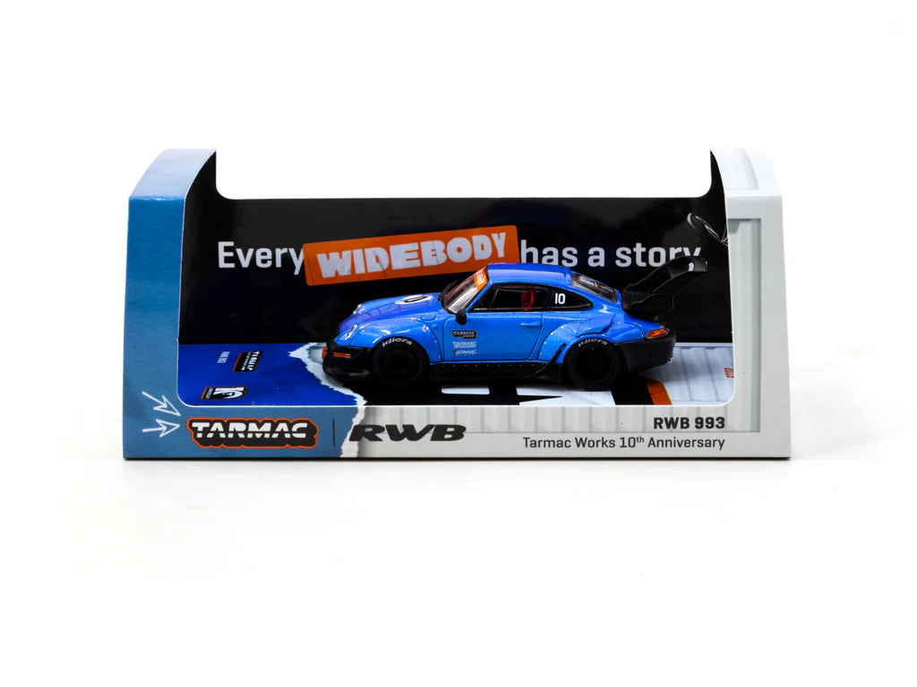 Tarmac Works 1/64 RWB 993 Tarmac Works 10th Anniversary - HOBBY64