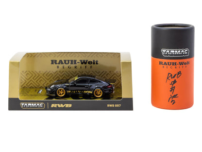 Tarmac Works 1/64 OSK Tools x RWB x Tarmac Works 1/64 RWB 997 Black Bundle Set - Tarmac Works HOBBY64 Limited to 500 sets (In Premium Box Packaging)