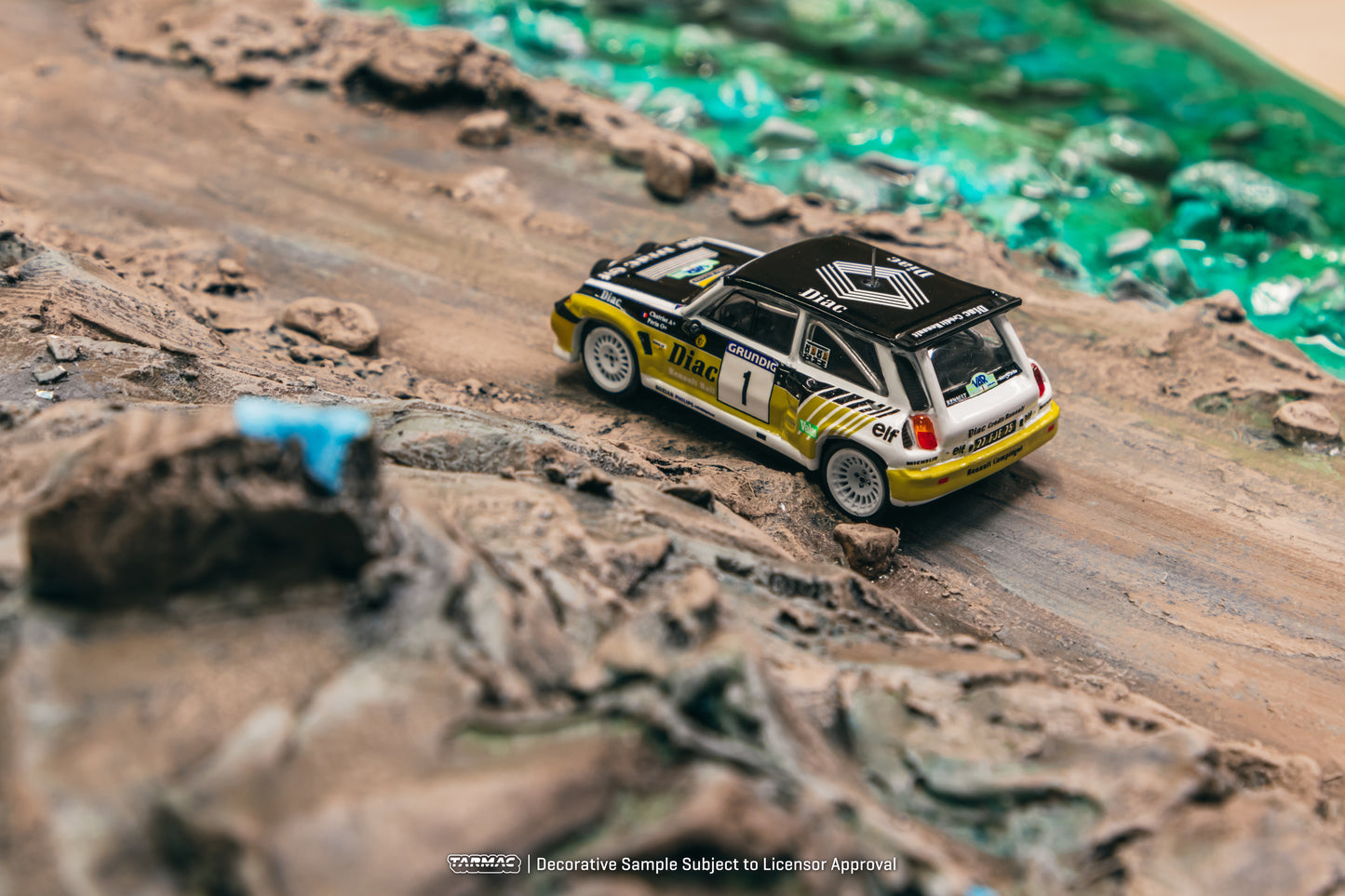 Tarmac Works 1/64 Renault 5 MAXI Turbo Rallye du Var 1986 #1 - HOBBY64