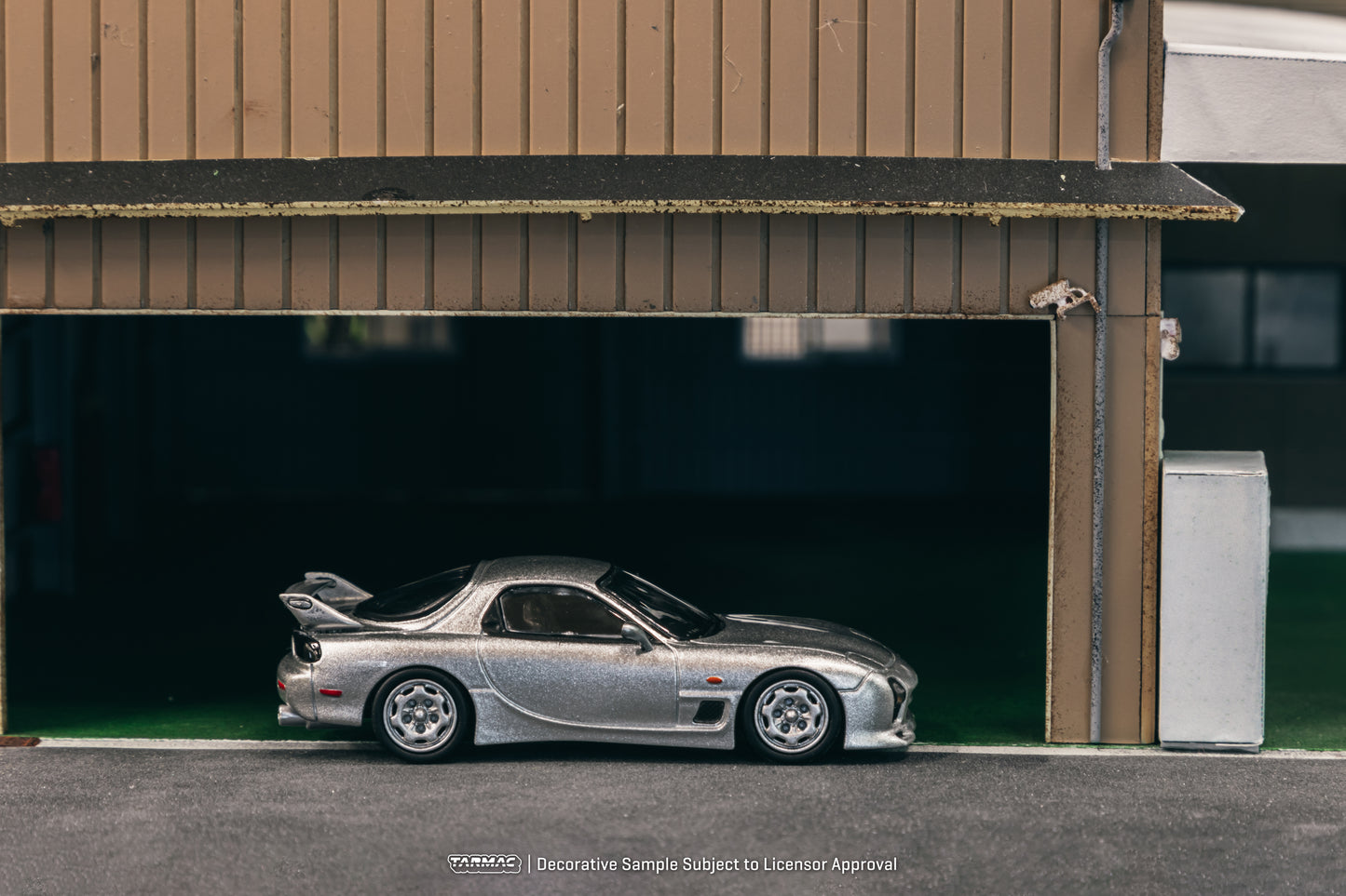 Tarmac Works 1/64 Mazda RX-7 FD3S Mazdaspeed A-Spec Silver Stone Metallic - GLOBAL64
