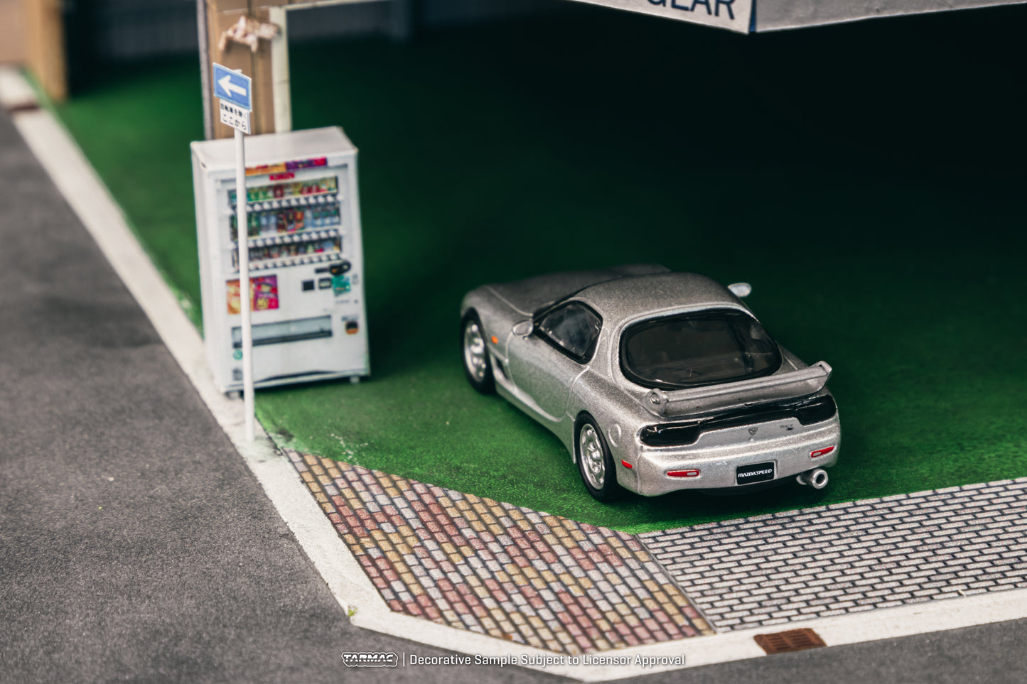 Tarmac Works 1/64 Mazda RX-7 FD3S Mazdaspeed A-Spec Silver Stone Metallic - GLOBAL64