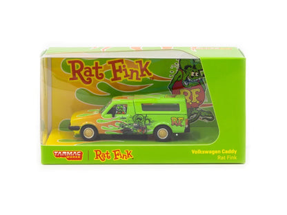 Tarmac Works X Schuco 1/64 Volkswagen Caddy - Rat Fink - COLLAB64
